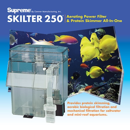 Supreme Skilter Protein Skimmer. Saltwater Aquariums 10-55 Gal